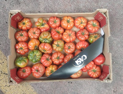 Foto Pomodoro Costoluto Calibro GG Origine Spagna Marchio Naturalmente 3